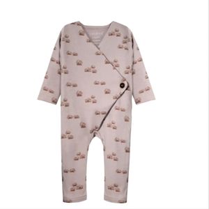 BÈBÈNCA ORGANICS - Unisex Baby Kimono Romper/Jumpsuit - Canyon Print